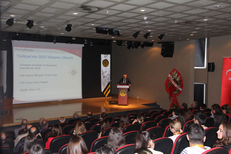 Prof. Dr. Habip ASAN Çankaya Üniversitesi 8 Ar-Ge Proje Pazarı’nda Sınai Mülkiyeti Anlattı