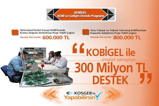 KOSGEB’ten Yeni Destek Programı – KOBİGEL- KOBİ Gelişim Destek Programı! Son Başvuru Tarihi: 6 Mayıs 2016