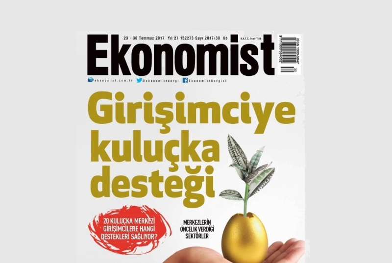 Ekonomist Dergisinin Start-Up’lara Destek Olan Merkezler Sıralamasında Çankaya Üniversitesi Kuluçka Merkezi 8. Sırada!