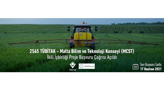 2565 TÜBİTAK-Malta Bilim ve Teknoloji Konseyi (MCST) İkili İşbirliği Proje Başvuru Çağrısı! Son Başvuru: 17 Haziran 2021