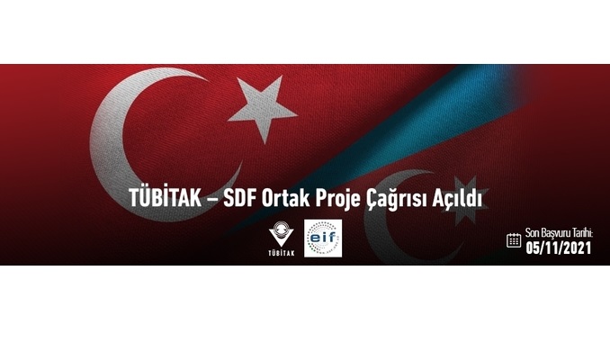 TÜBİTAK – SDF Ortak Proje Çağrısı! Son Başvuru: 05 Kasım 2021