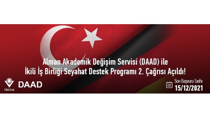 Alman Akademik Değişim Servisi (DAAD) ile İkili İşbirliği Seyahat Destek Programı 2. Çağrısı Açıldı! Son Başvuru: 15 Aralık 2021
