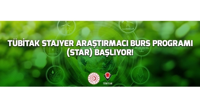 TÜBİTAK STAR Stajyer Araştırmacı Burs Programı! Başvuru: 4-15 Ekim 2021