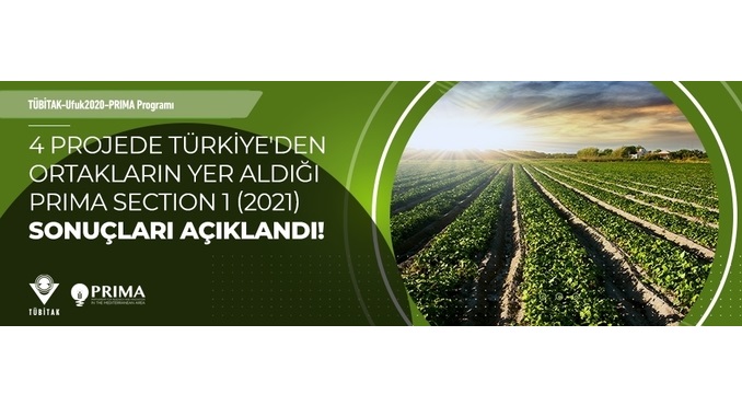 PRIMA Programı 2021 Bölüm 1 Çağrı Sonuçları Açıklandı