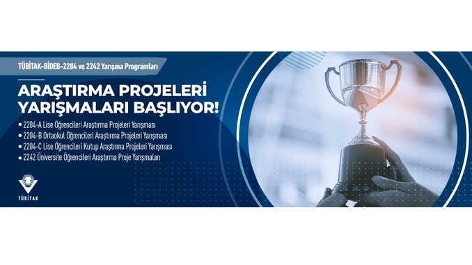 TÜBİTAK Ortaokul, Lise ve Üniversite Öğrencileri Araştırma Proje Yarışmaları 2022 Yılı Çağrı Duyuruları ve Proje Rehberleri Yayınlandı!