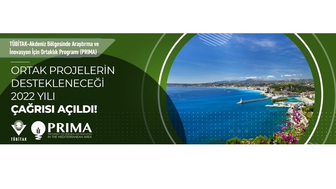 PRIMA Programı 2022 Yılı Çağrısı! 1.Aşama Son Başvuru Tarihi (PRIMA): 15 Mart 2022