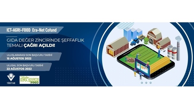ICT-AGRI-FOOD 2022 Yılı Çağrısı Açıldı! Son Başvuru Tarihi: 15 Ağustos 2022