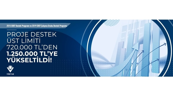 2515 COST Destek Programı ve 2519 COST Çalışma Grubu Destek Programı Bütçe Üst Limitleri Güncellendi