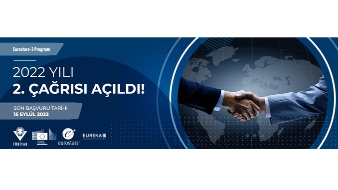 Yenilikçi KOBİ’lerin Liderliğindeki Uluslararası İşbirliği Projelerinin Desteklendiği Eurostars-3 Programı’nın 2022 Yılı 2. Çağrısı (20222) Açıldı! Son Başvuru Tarihi: 15 Eylül 2022