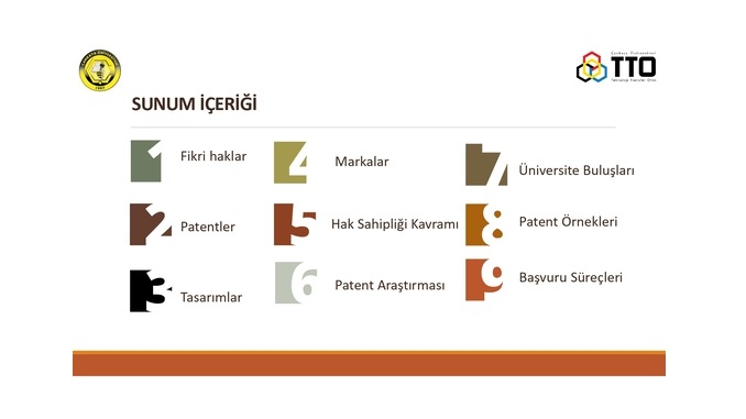 Fikri Sınai Mülkiyet Hakları, Patent Literatür Araştırması konulu  Seminer 4 Kasım 2022’de Gerçekleştirildi!