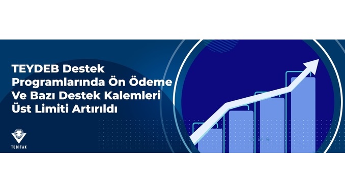 TEYDEB Destek Programlarında Destek Limitleri Artırıldı