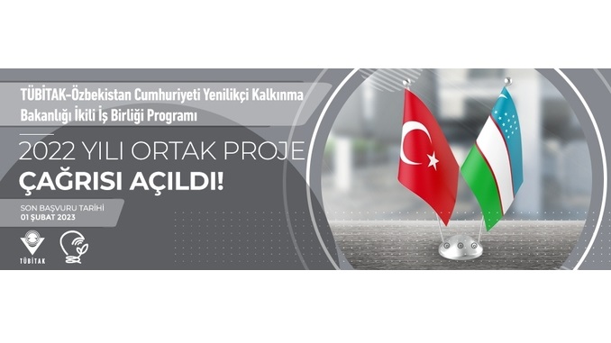 TÜBİTAK – MID Uzbekistan Ortak Proje Çağrısı Açıldı! Son Başvuru Tarihi: 1 Şubat 2023