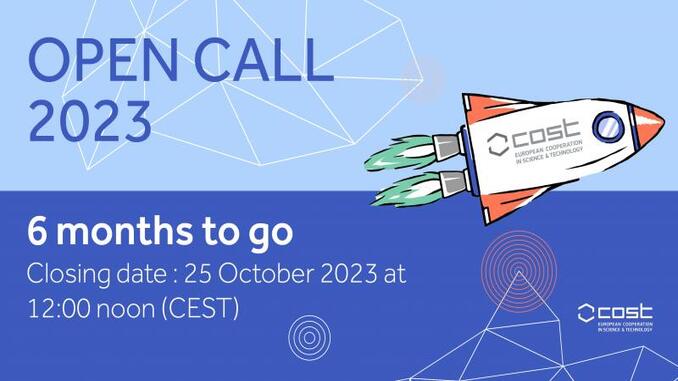 COST 2023 Aksiyon Önerisi Dönemi 25 Ekim 2023’te Sona Eriyor!