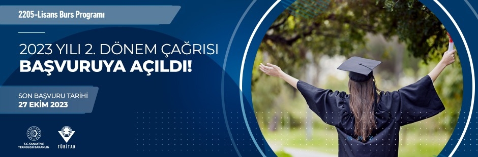 BİDEB 2205-Lisans Burs Programı 2023 Yılı 2. Dönem Çağrısı Açıldı