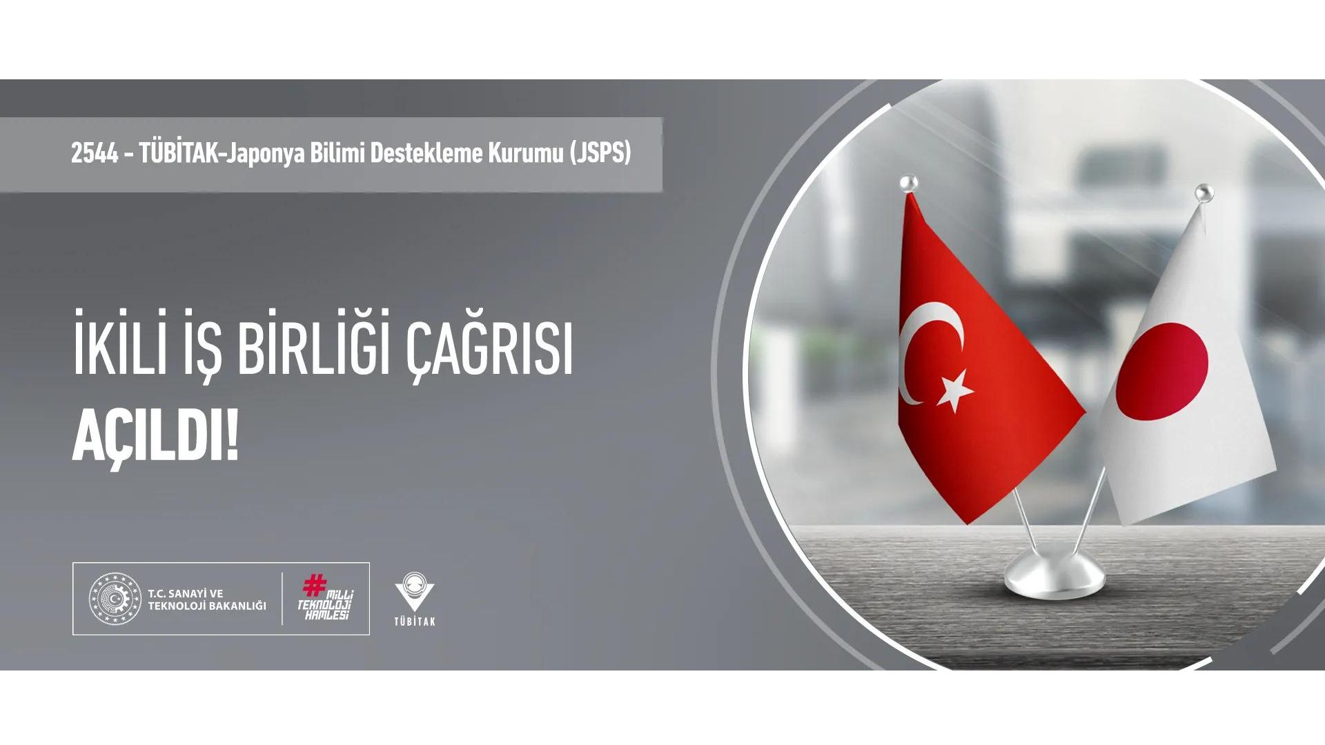 2544 TÜBİTAK – JSPS (Japonya) İkili İş Birliği Çağrısı Son Başvuru Tarihi: 5 Eylül 2024