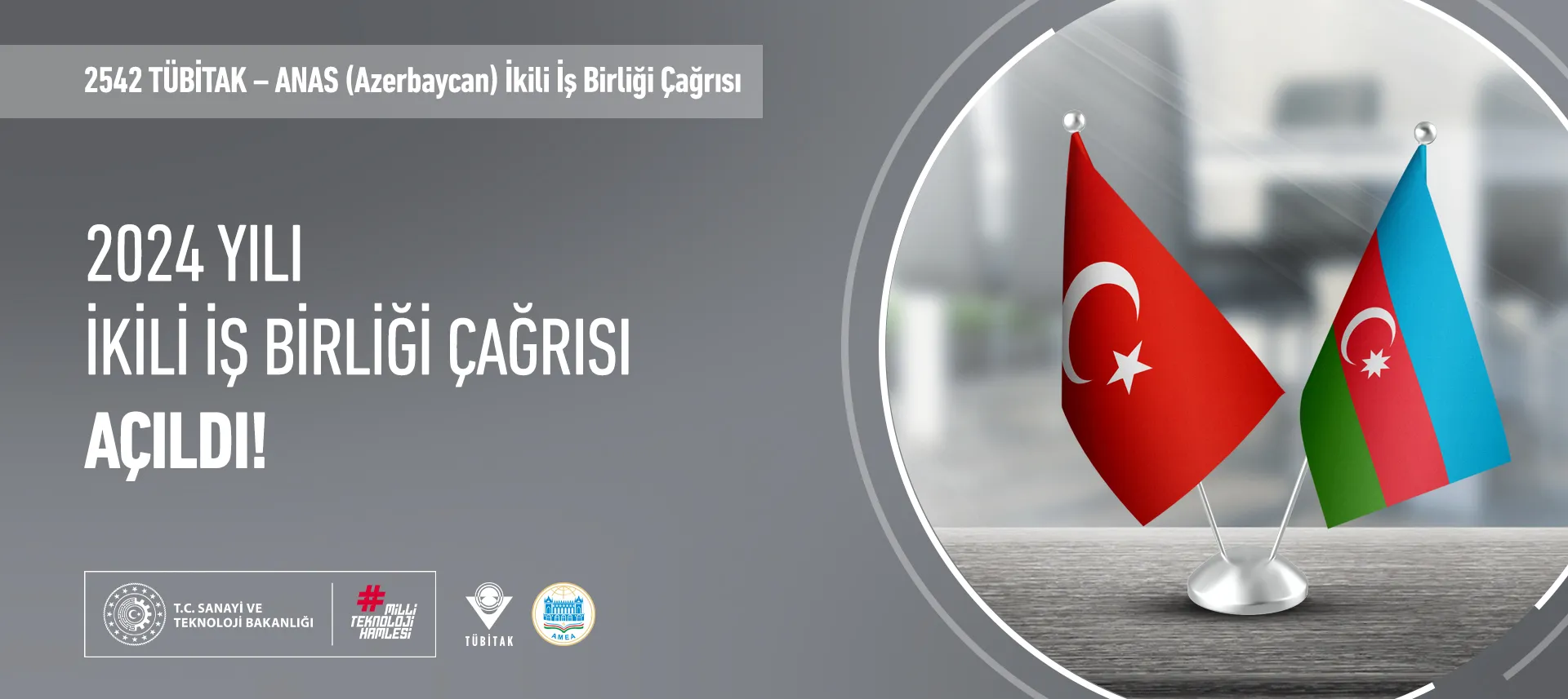 2542 TÜBİTAK – Azerbaycan Ulusal Bilimler Akademisi (ANAS) İkili İş Birliği Çağrısı! Son Başvuru Tarihi: 29 Kasım 2024
